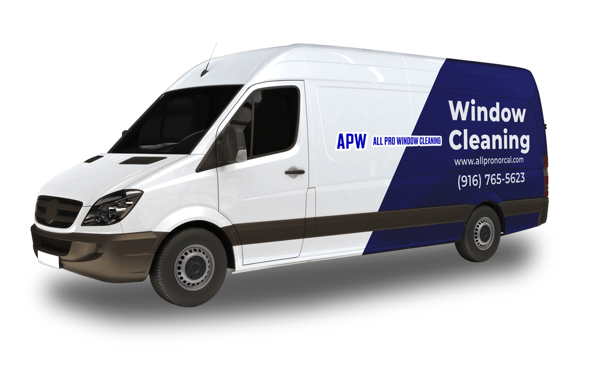 All Pro Window Cleaning Company Van