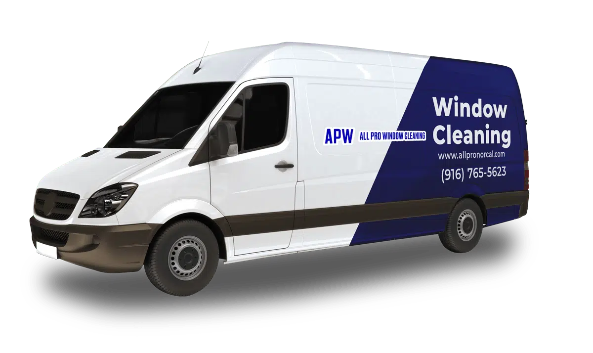 All Pro Window Cleaning Company Van