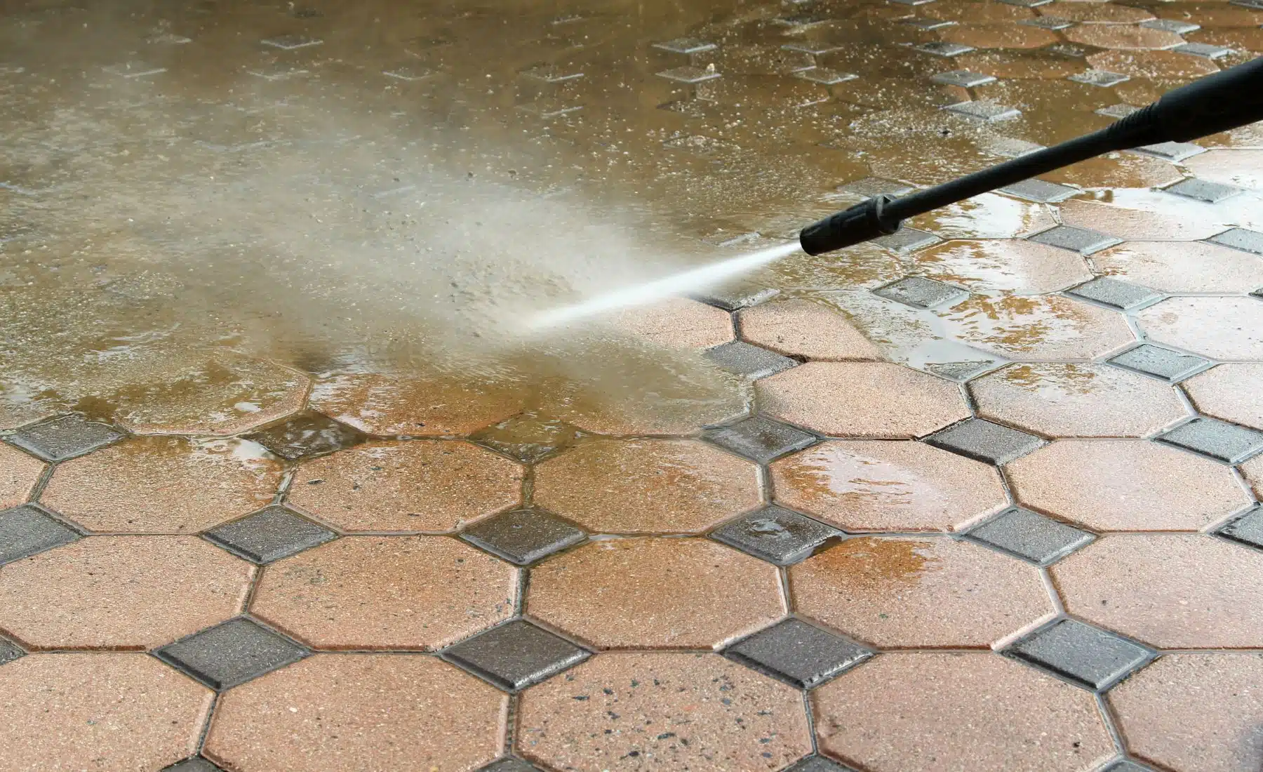 Concrete and Stone Surface Power Washing