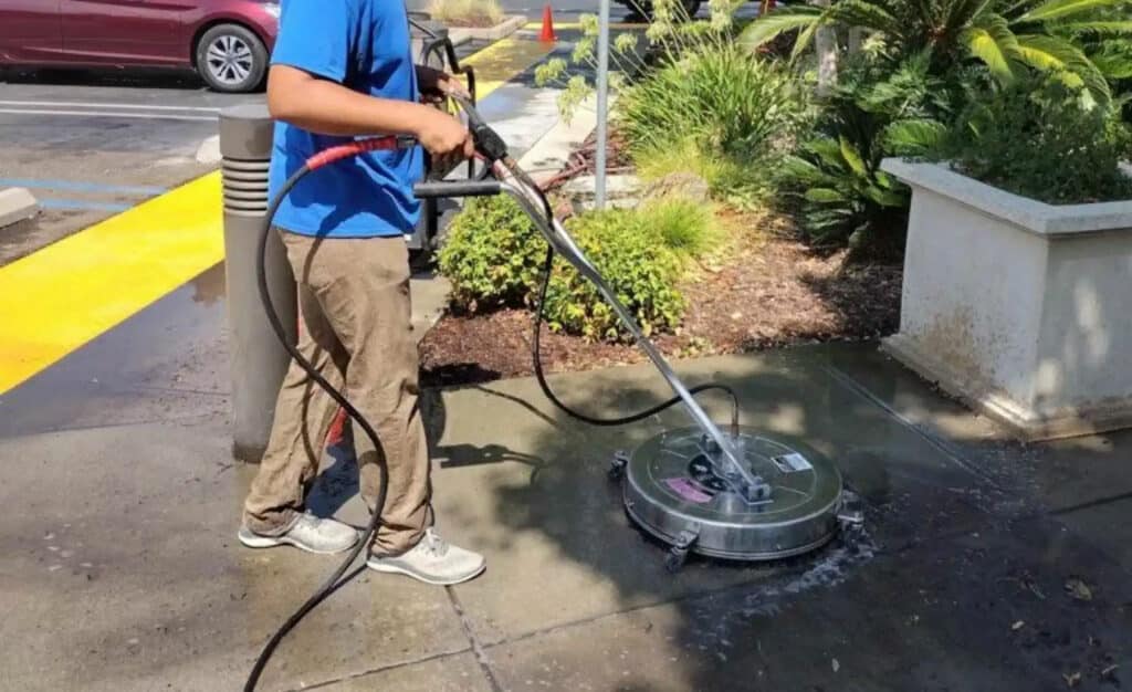 Concrete Paver Cleaning
